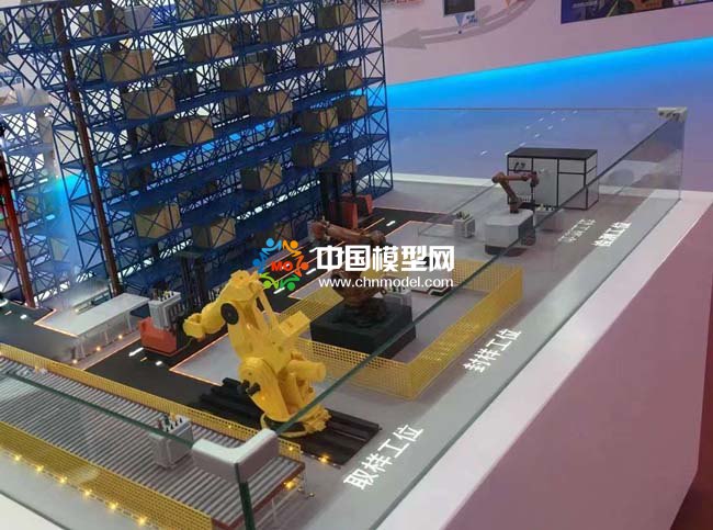 检储配一体化沙盘模型