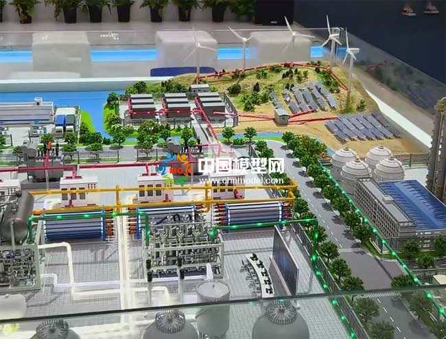可再生能源制氢沙盘模型