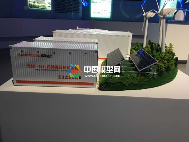 光储一体化微网混合储能沙盘模型
