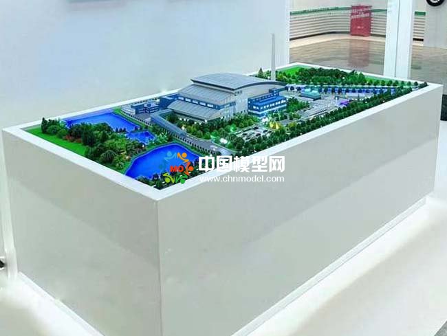 焚烧热解气化处置工艺沙盘模型