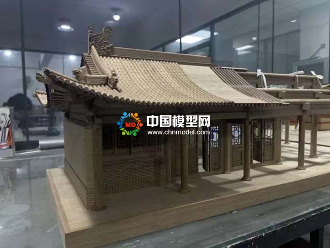 歇山式古建筑实训教学模型