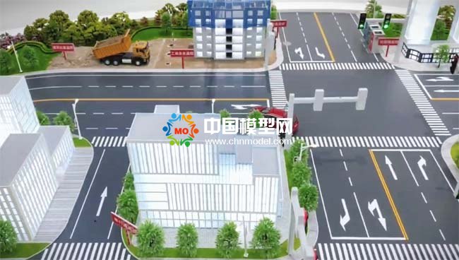 交通管理局道路交通事故演示沙盘模型
