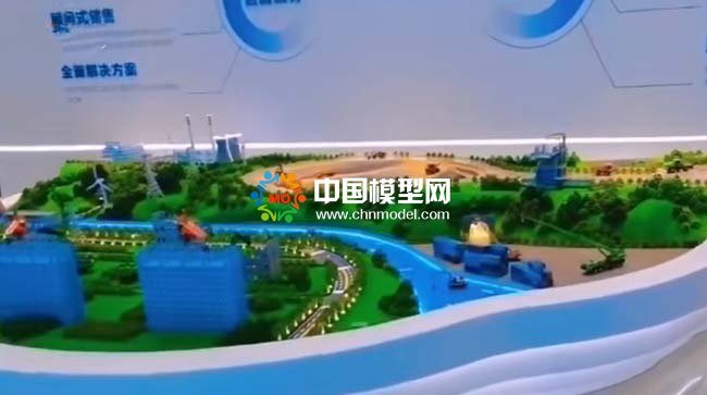 智能矿山沙盘模型