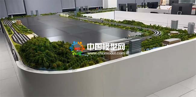 同济大学轨道交通教学沙盘模型
