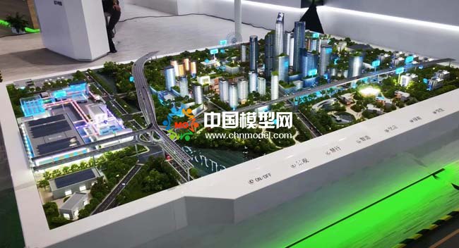 松下绿智造沙盘模型