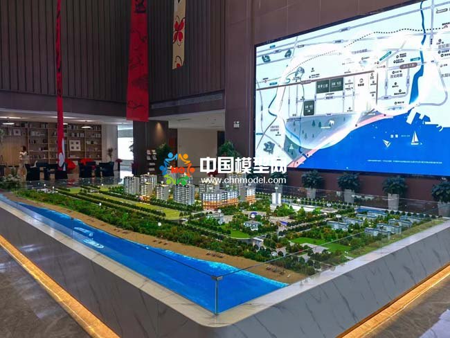 绿城悦园沙盘模型