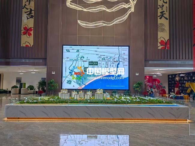 绿城悦园沙盘模型