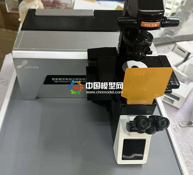 智能超灵敏超分辨显微镜模型