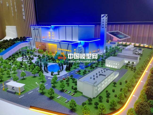 环卫固废处理沙盘模型