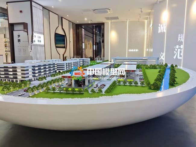 现代化农产品深加工企业沙盘模型