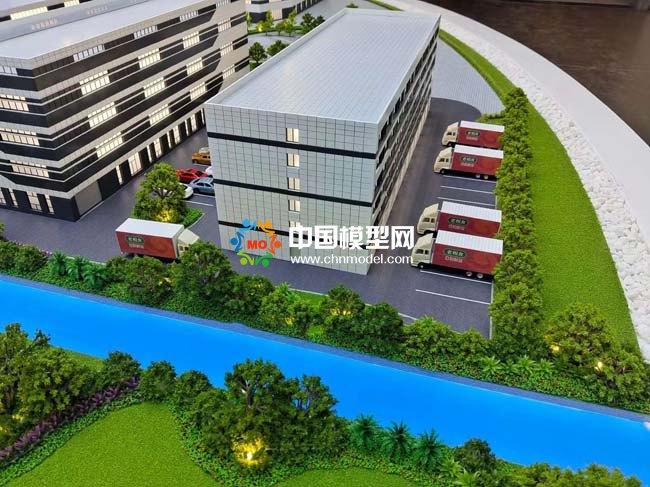 现代化农产品深加工企业沙盘模型