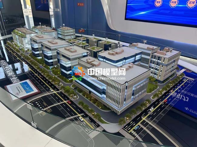 中关村工业互联网产业园沙盘模型