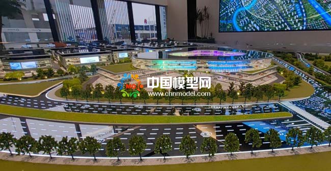智行汽车产业园沙盘模型
