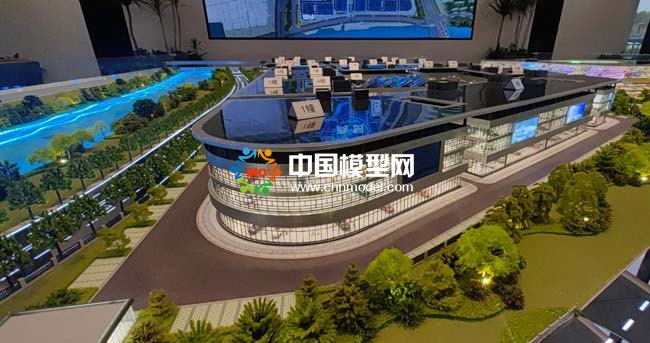 智行汽车产业园沙盘模型