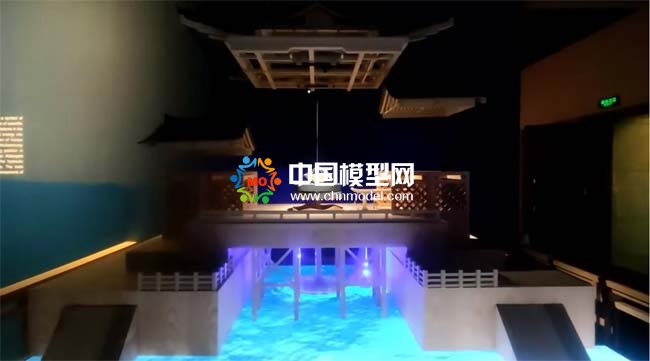 闸口盘车模型