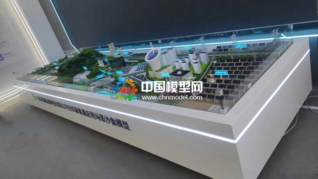 光伏绿电场景沙盘模型