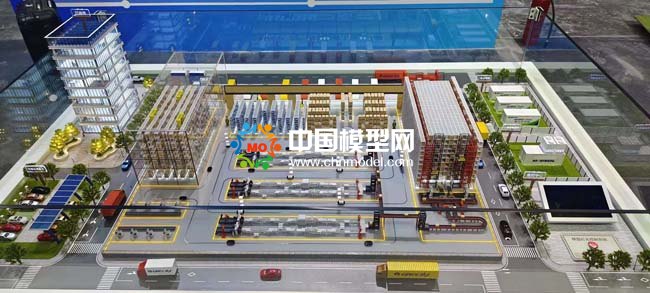 智能工厂智慧物流沙盘模型