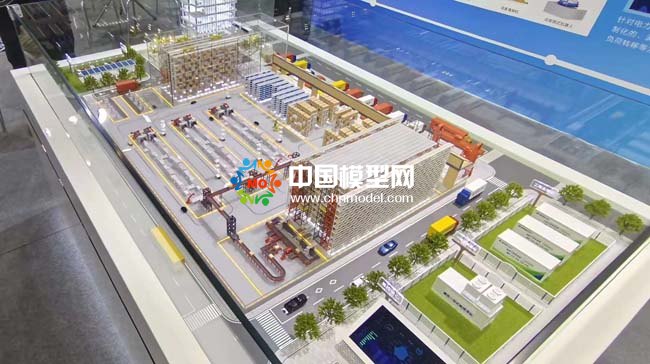 智能工厂智慧物流沙盘模型