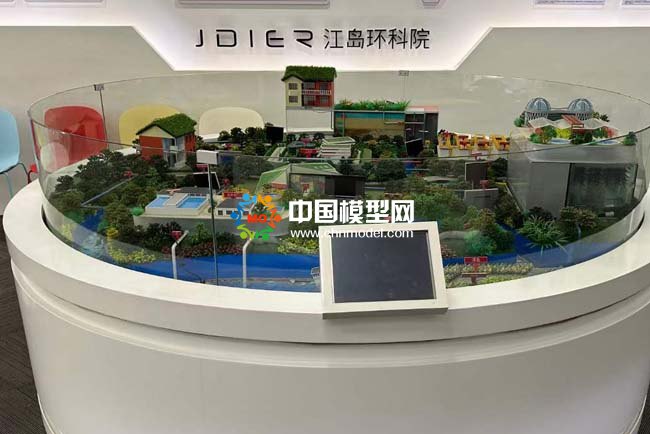减污降碳协同增效沙盘模型
