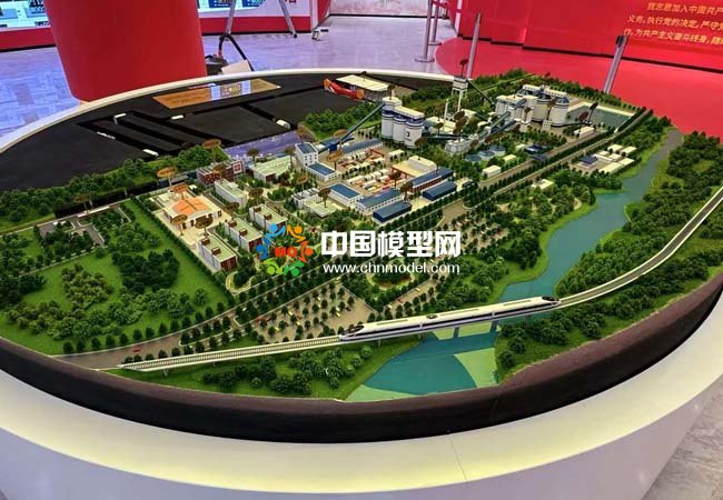 高家梁煤矿沙盘模型