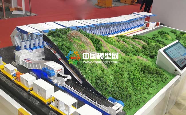 煤矿设备矿山模型