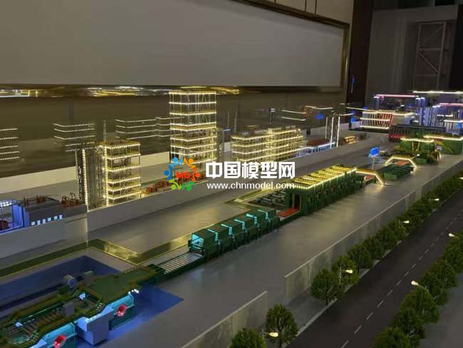 华北理工大学钢铁产线模型