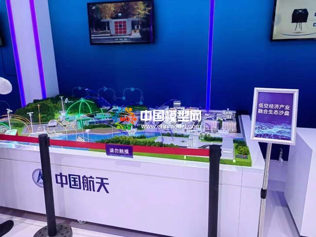 低空经济产业融合生态沙盘模型