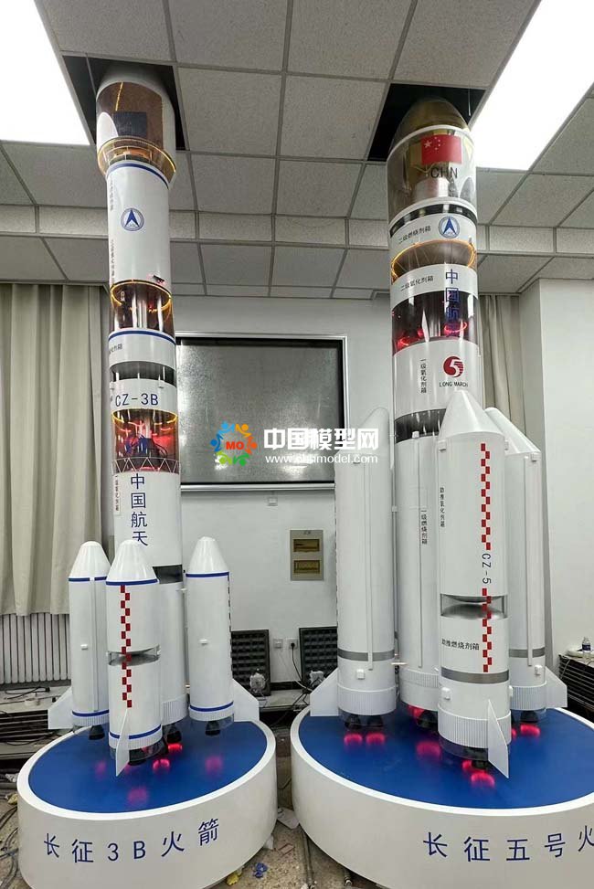 中国航天长征火箭模型