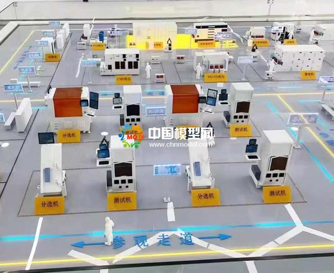 集成电路产业链智能制造演示沙盘模型