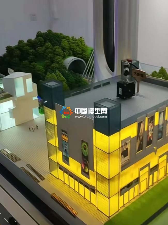 震动监测沙盘模型