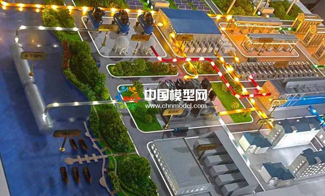 海岛综合能源系统沙盘模型