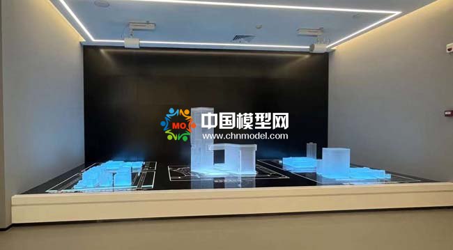 医药公司产业基地沙盘模型