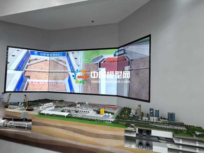 工程施工管理沙盘模型