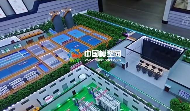 智汇协同水生态净界系统沙盘模型