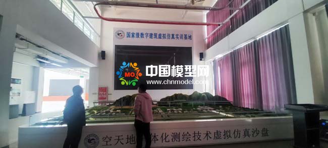 空天地一体化化测绘技术虚拟仿真沙盘模型