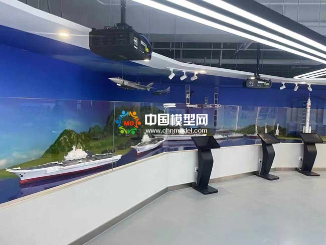 海陆空全面防御军事沙盘模型