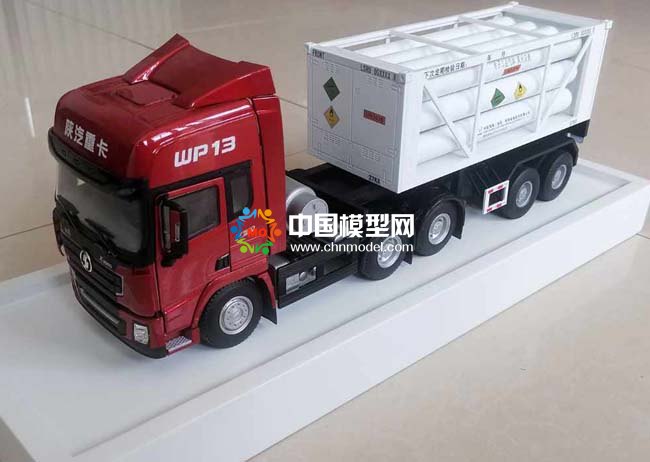 电子工业气体运输车模型