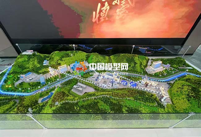 曙光煤矿沙盘模型