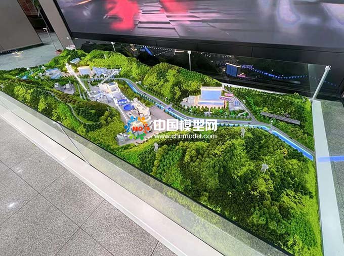 曙光煤矿沙盘模型