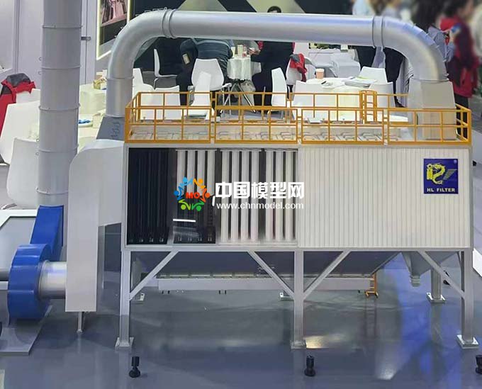 除尘滤袋滤材滤布滤袋滤芯过滤器模型