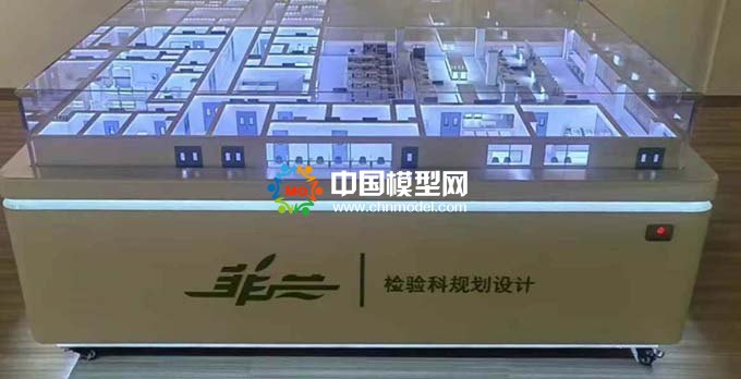 检验科规划设计沙盘模型