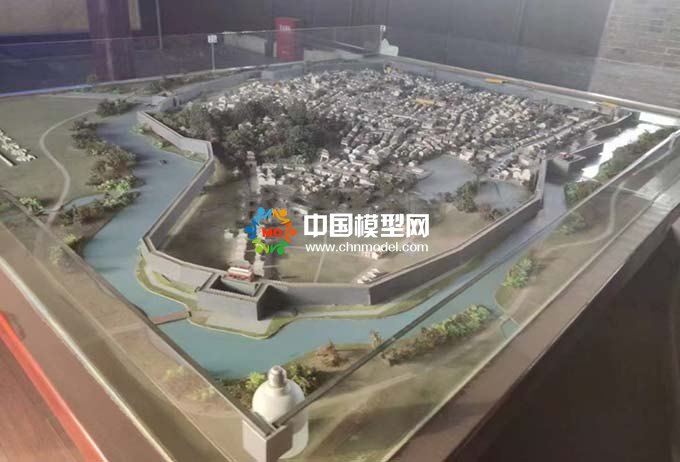 衢州古城老街沙盘模型