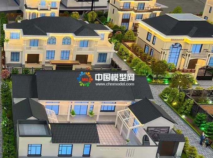 农村自建房沙盘别墅模型