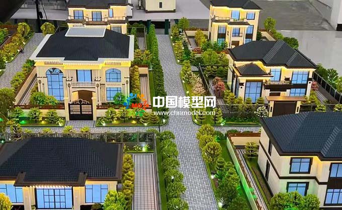 农村自建房沙盘别墅模型