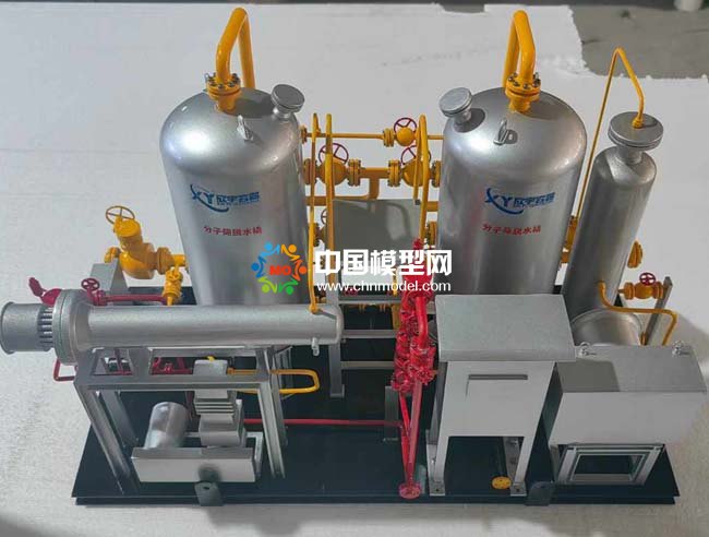 分子筛脱水橇模型