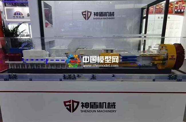 工程机械模型矿井盾构机模型掘进机模型