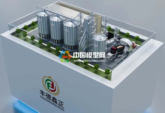 粮食机械设备模型粮食仓储沙盘模型