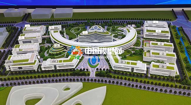 浙中实验室长三角中医药科创园沙盘模型