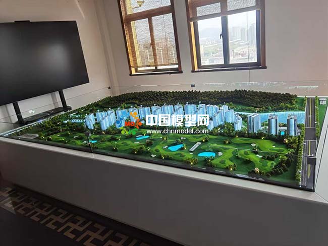 七彩澜湾房地产售楼沙盘模型
