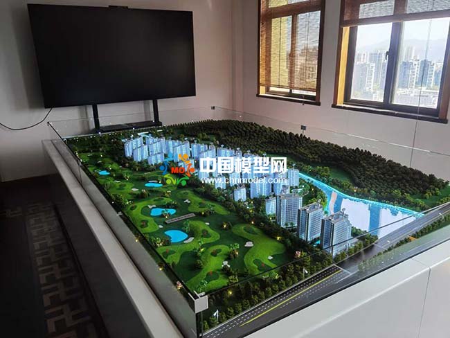 七彩澜湾房地产售楼沙盘模型